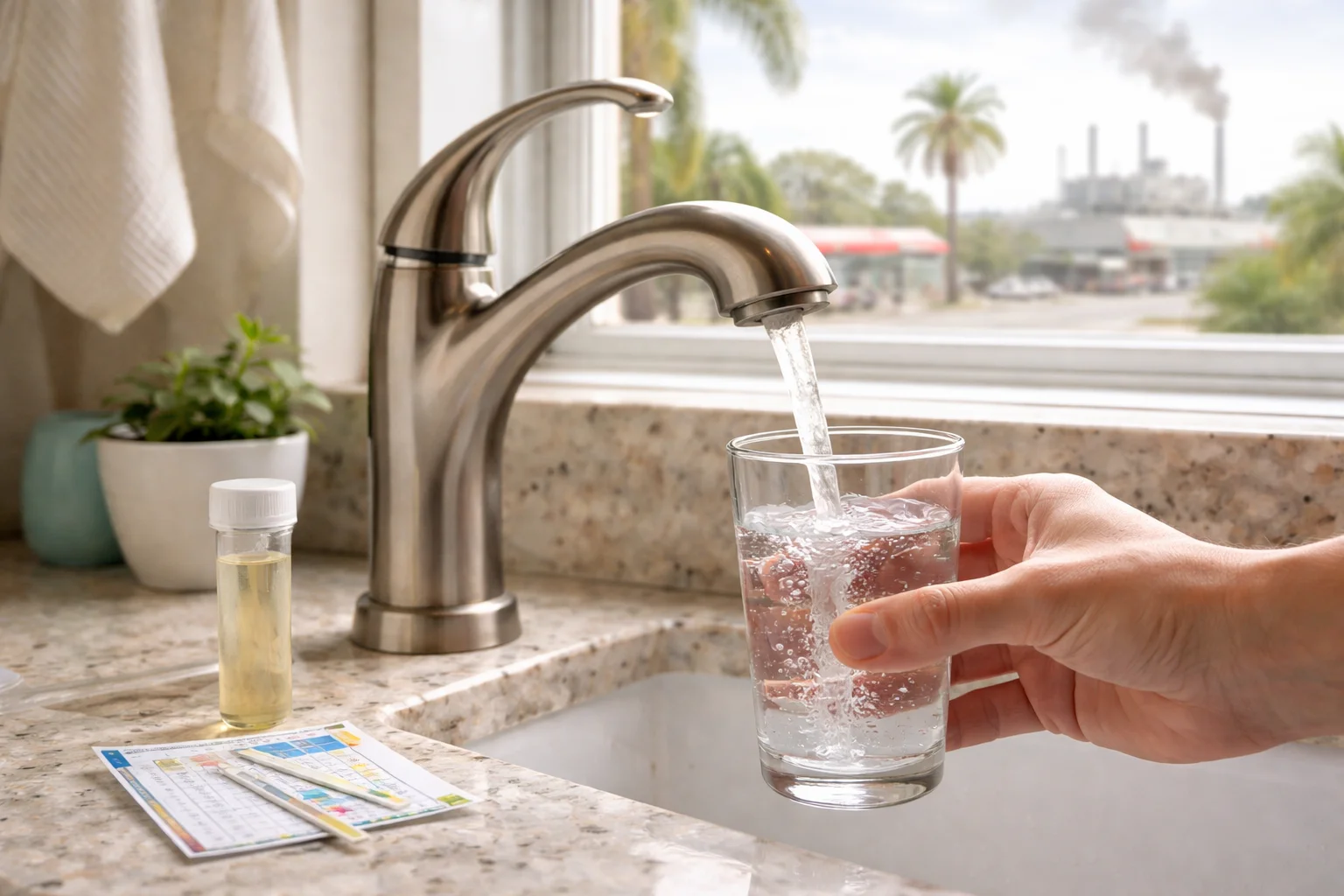 Unhealthy levels of 1,2-Dichloroethane in the water supply of Florida homes