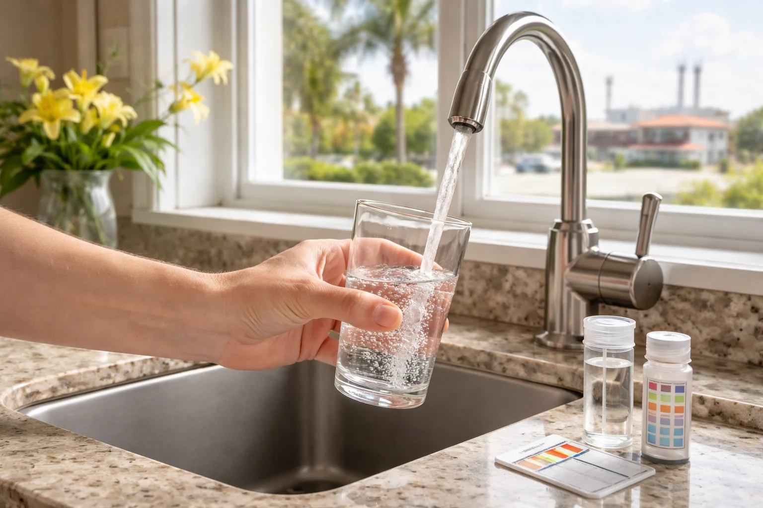 Unhealthy levels of 1,4-Dichlorobenzene in the water supply of Florida homes