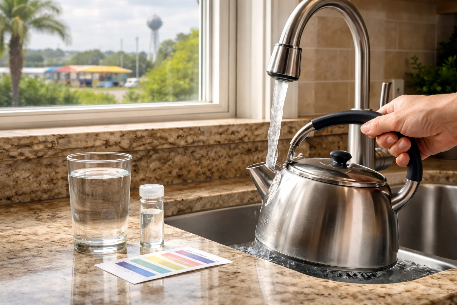 Unhealthy levels of 4-tert-Octylphenol in the water supply of Florida homes