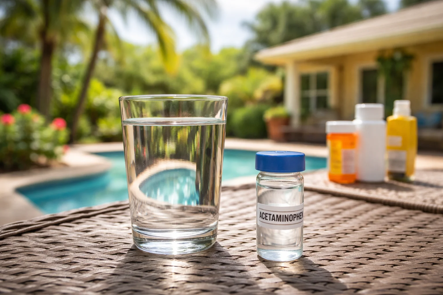 Unhealthy levels of Acetaminophen in the water supply of Florida homes