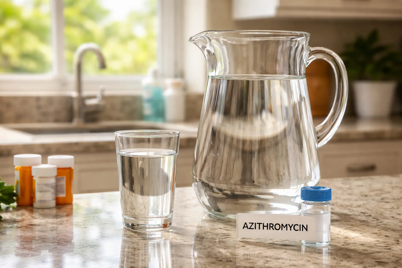 Unhealthy levels of Azithromycin in the water supply of Florida homes