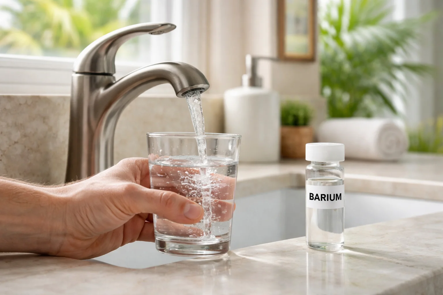 Unhealthy levels of Barium in the water supply of Florida homes