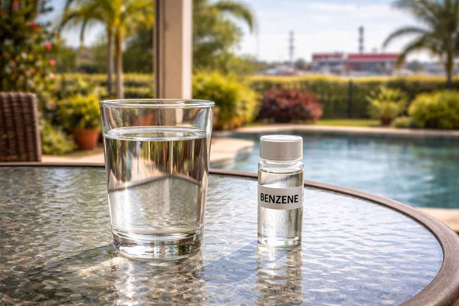 Unhealthy levels of Benzene in the water supply of Florida homes