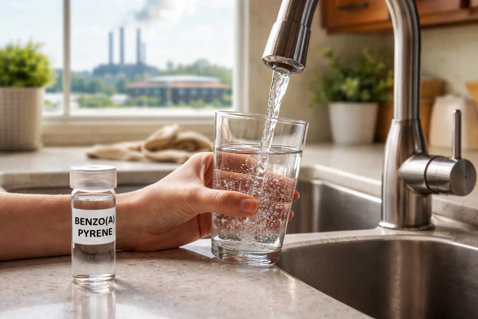 Unhealthy levels of Benzo(a)pyrene in the water supply of Florida homes