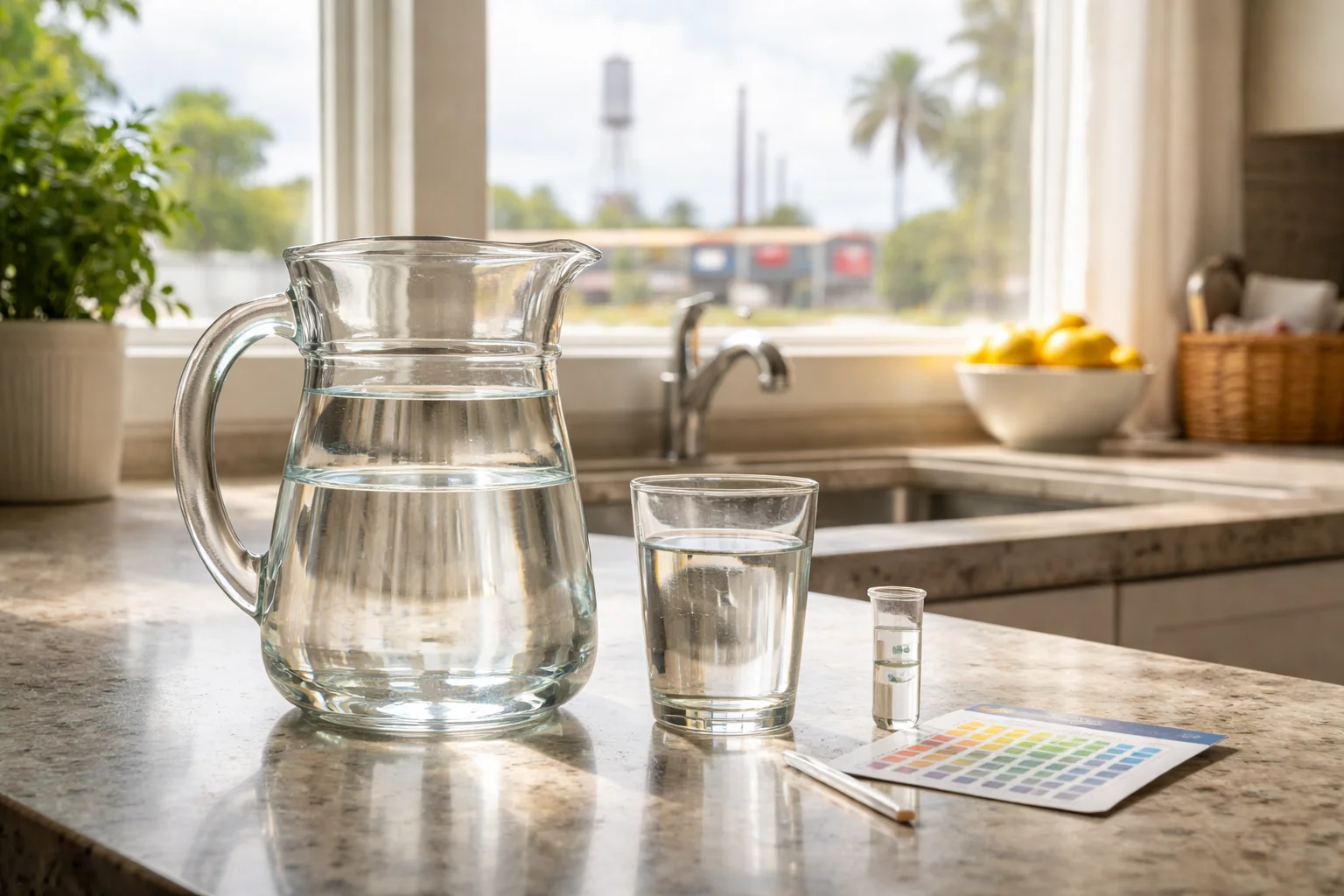 Unhealthy levels of Benzyl Butyl Phthalate in the water supply of Florida homes