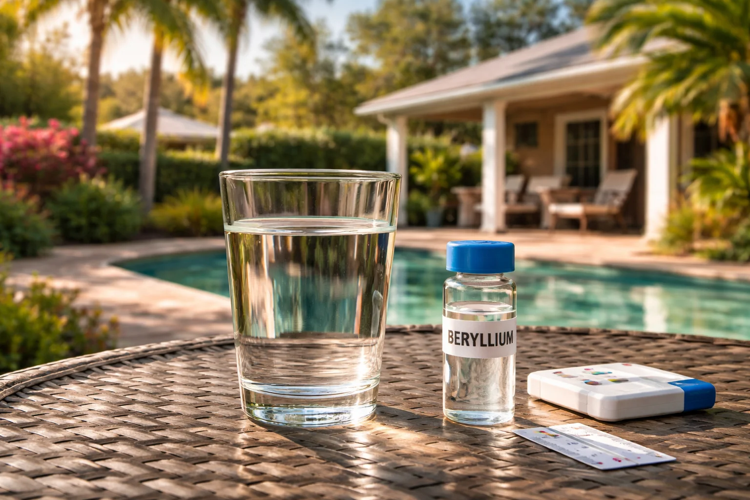 Unhealthy levels of Beryllium in the water supply of Florida homes