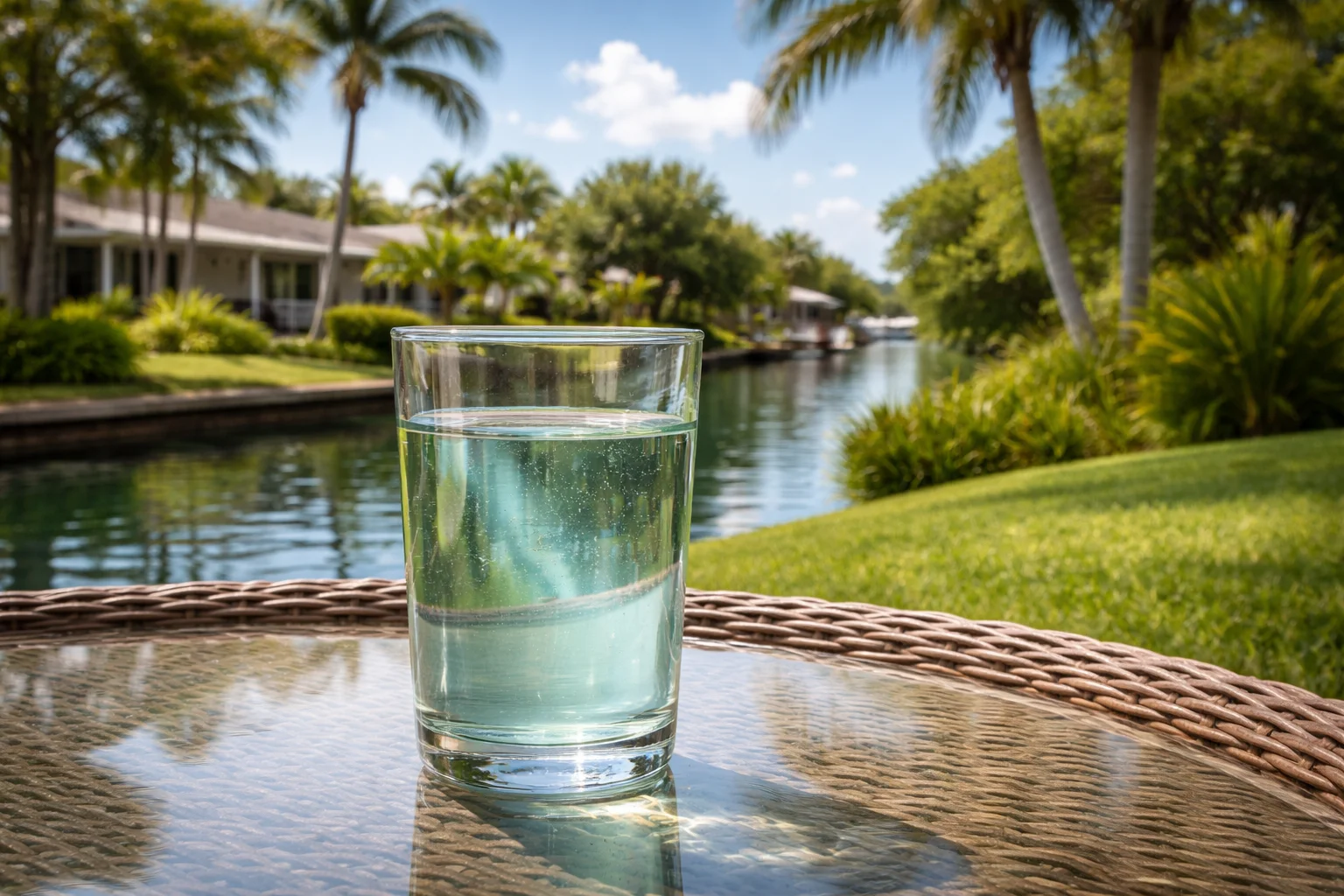 Unhealthy levels of Blue-Green Algae (Cyanobacteria) in the water supply of Florida homes