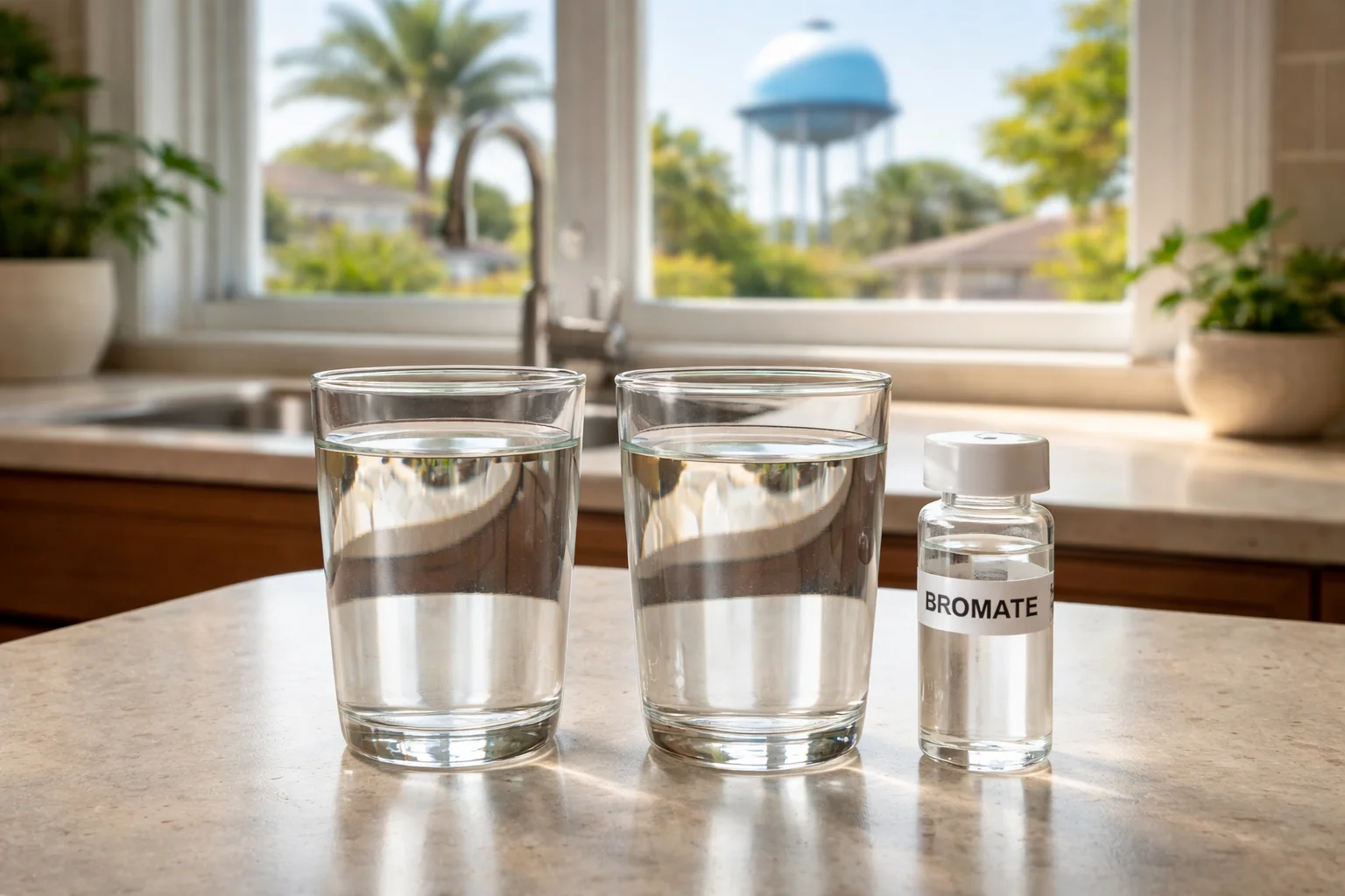 Unhealthy levels of Bromate in the water supply of Florida homes