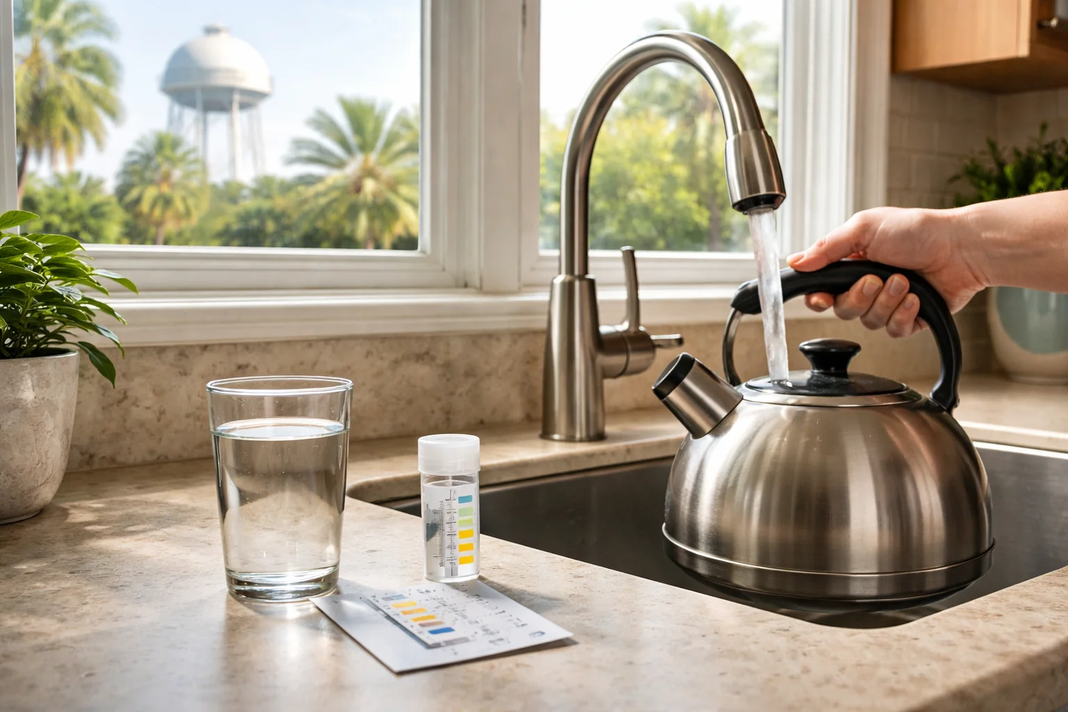 Unhealthy levels of Bromochloroacetic acid in the water supply of Florida homes