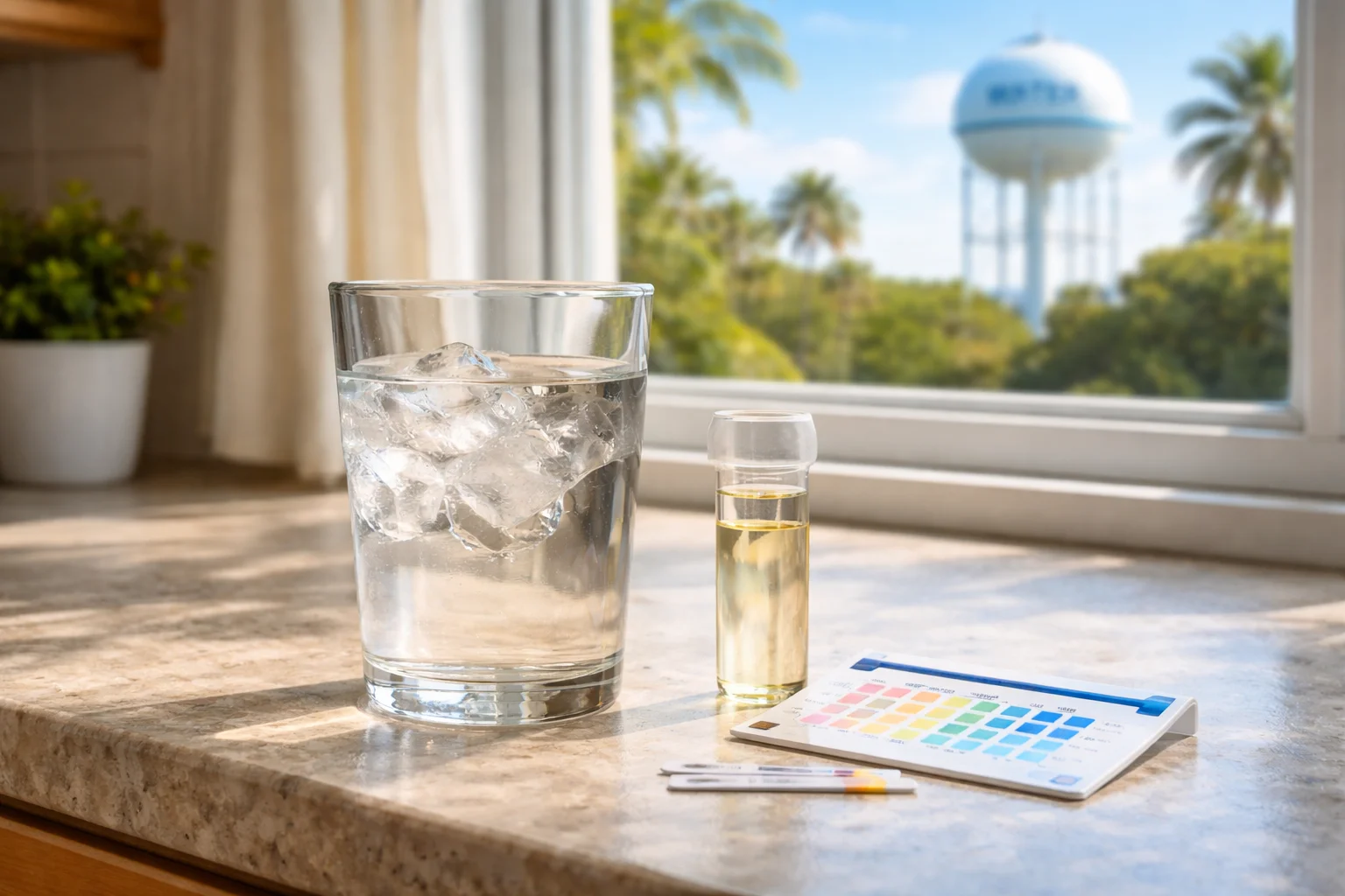 Unhealthy levels of Bromochloroacetonitrile in the water supply of Florida homes