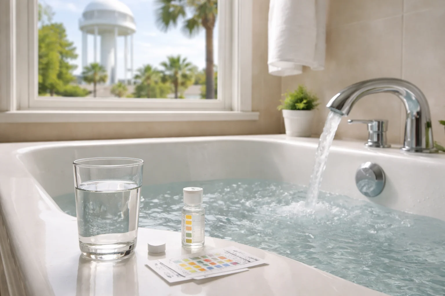Unhealthy levels of Bromodichloroacetic acid in the water supply of Florida homes