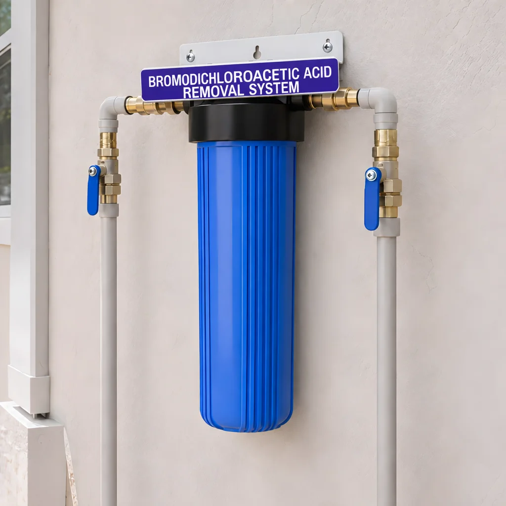 BROMODICHLOROACETIC ACID REMOVAL SYSTEM