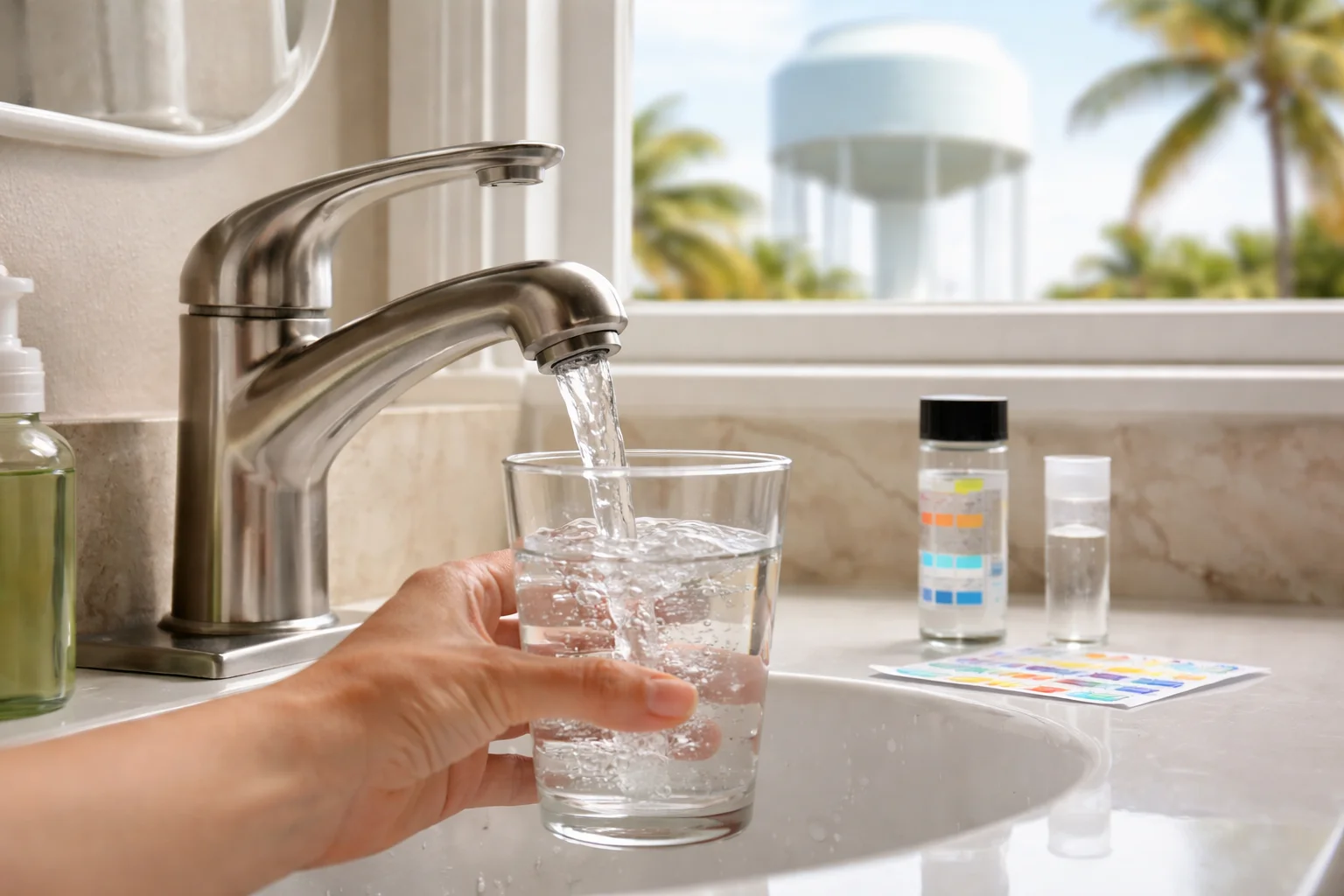 Unhealthy levels of Bromodichloromethane in the water supply of Florida homes