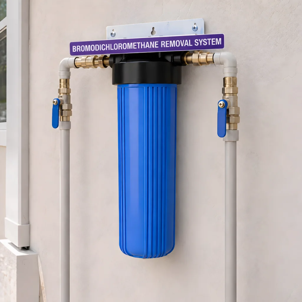 BROMODICHLOROMETHANE REMOVAL SYSTEM