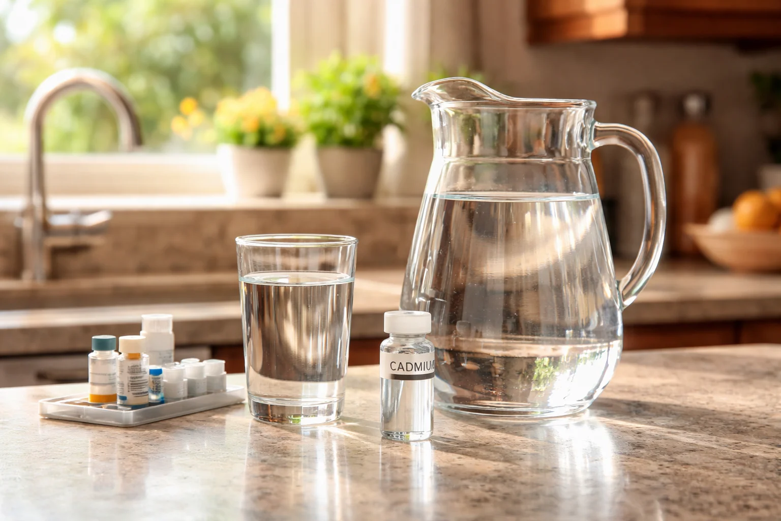 Unhealthy levels of Cadmium in the water supply of Florida homes