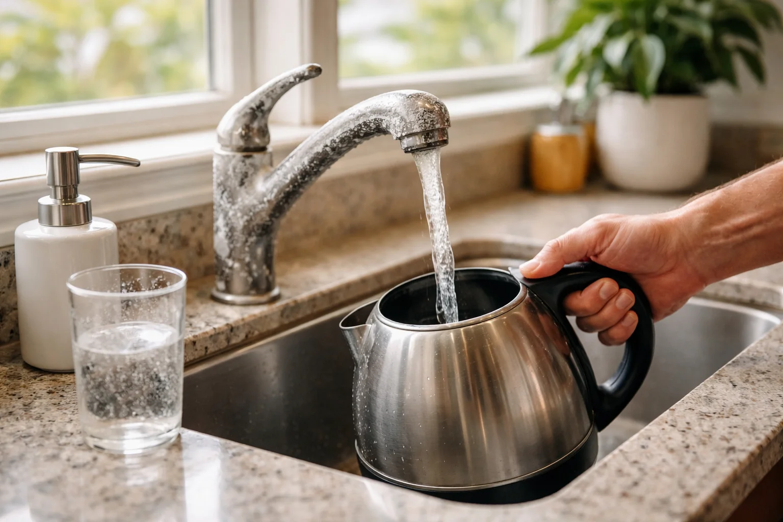 Unhealthy levels of Calcium Carbonate in the water supply of Florida homes