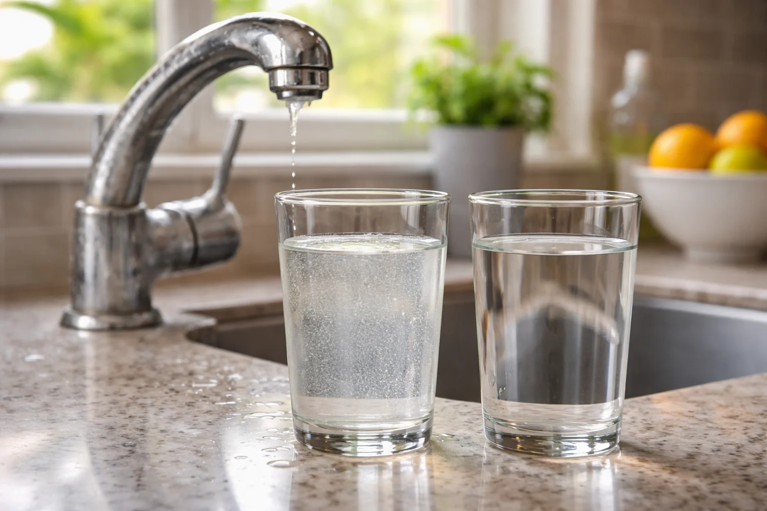 Unhealthy levels of Calcium in the water supply of Florida homes