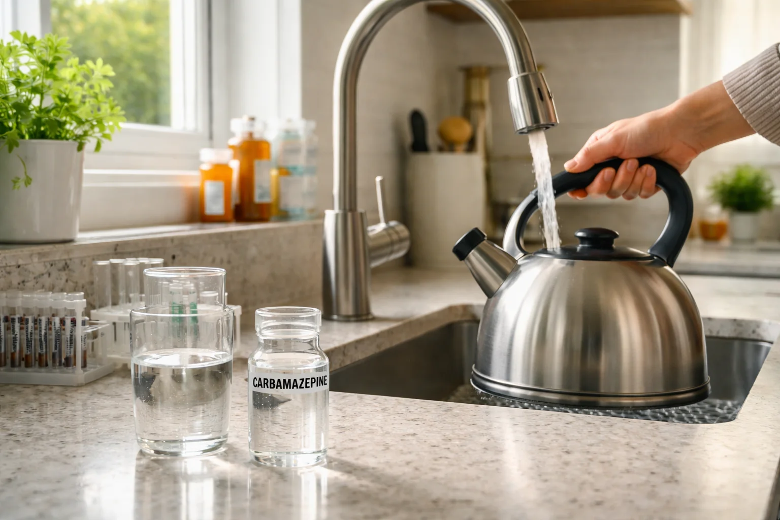 Unhealthy levels of Carbamazepine in the water supply of Florida homes