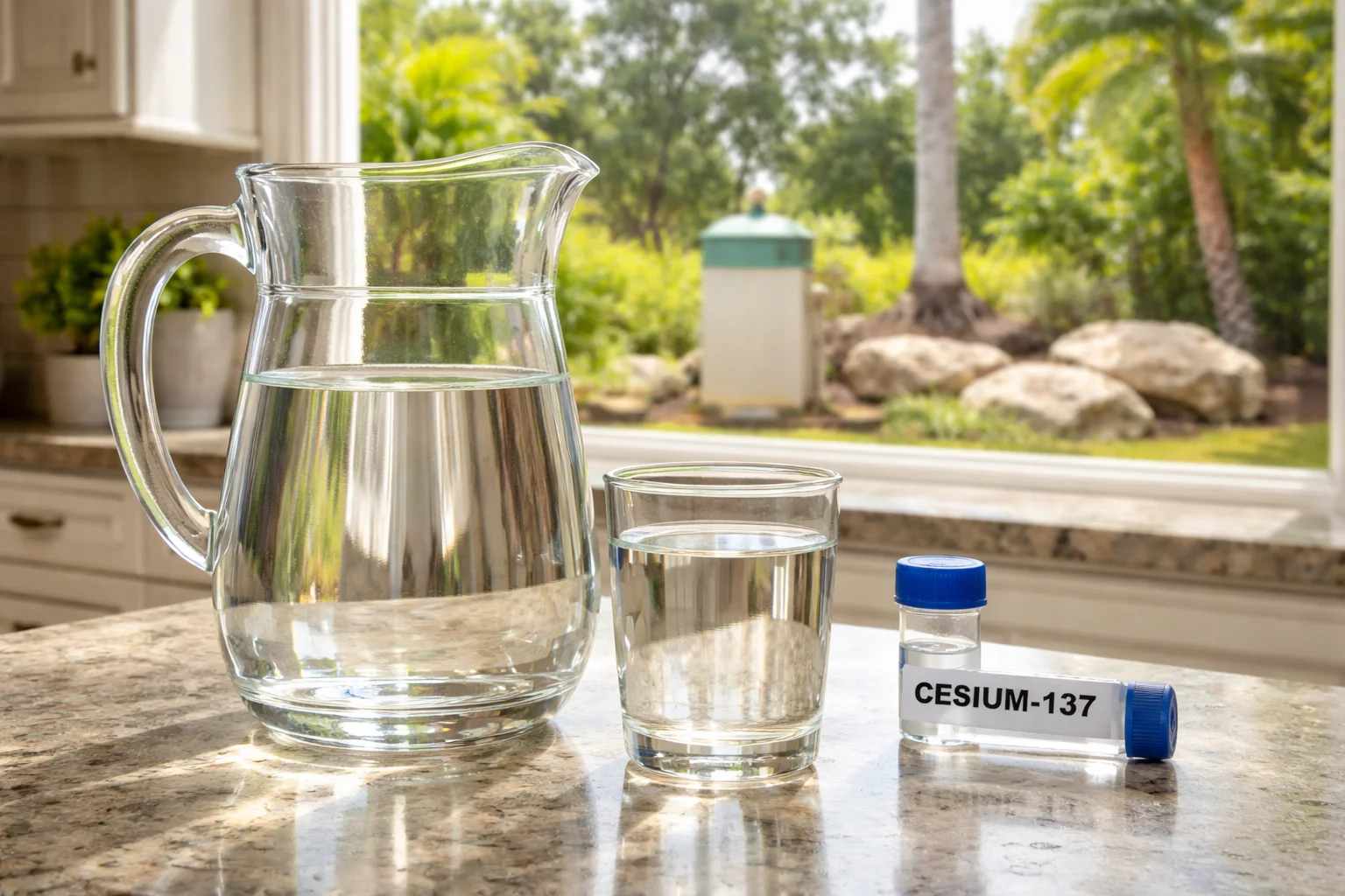 Unhealthy levels of Cesium-137 in the water supply of Florida homes