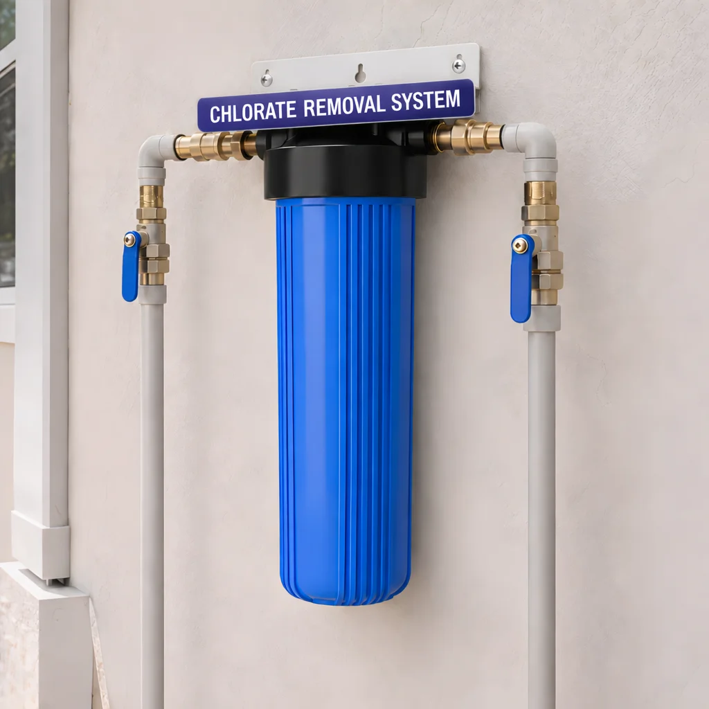 CHLORATE REMOVAL SYSTEM