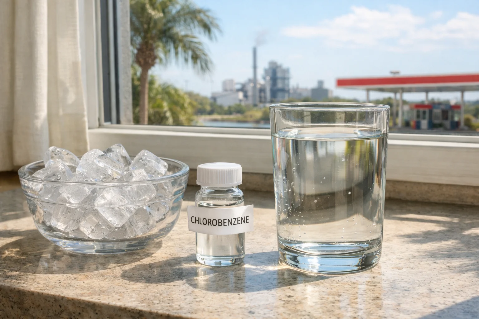 Unhealthy levels of Chlorobenzene in the water supply of Florida homes
