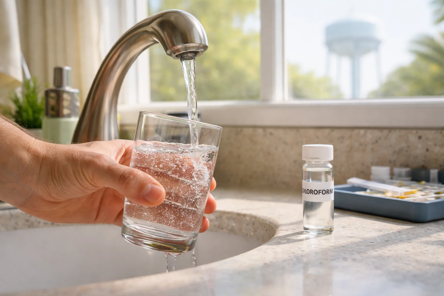 Unhealthy levels of Chloroform in the water supply of Florida homes