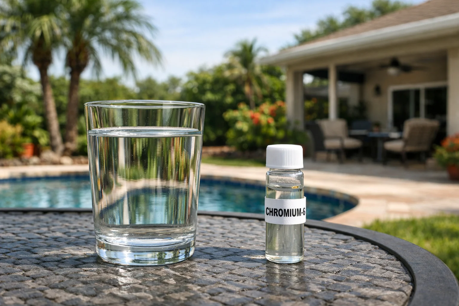 Unhealthy levels of Chromium-6 in the water supply of Florida homes