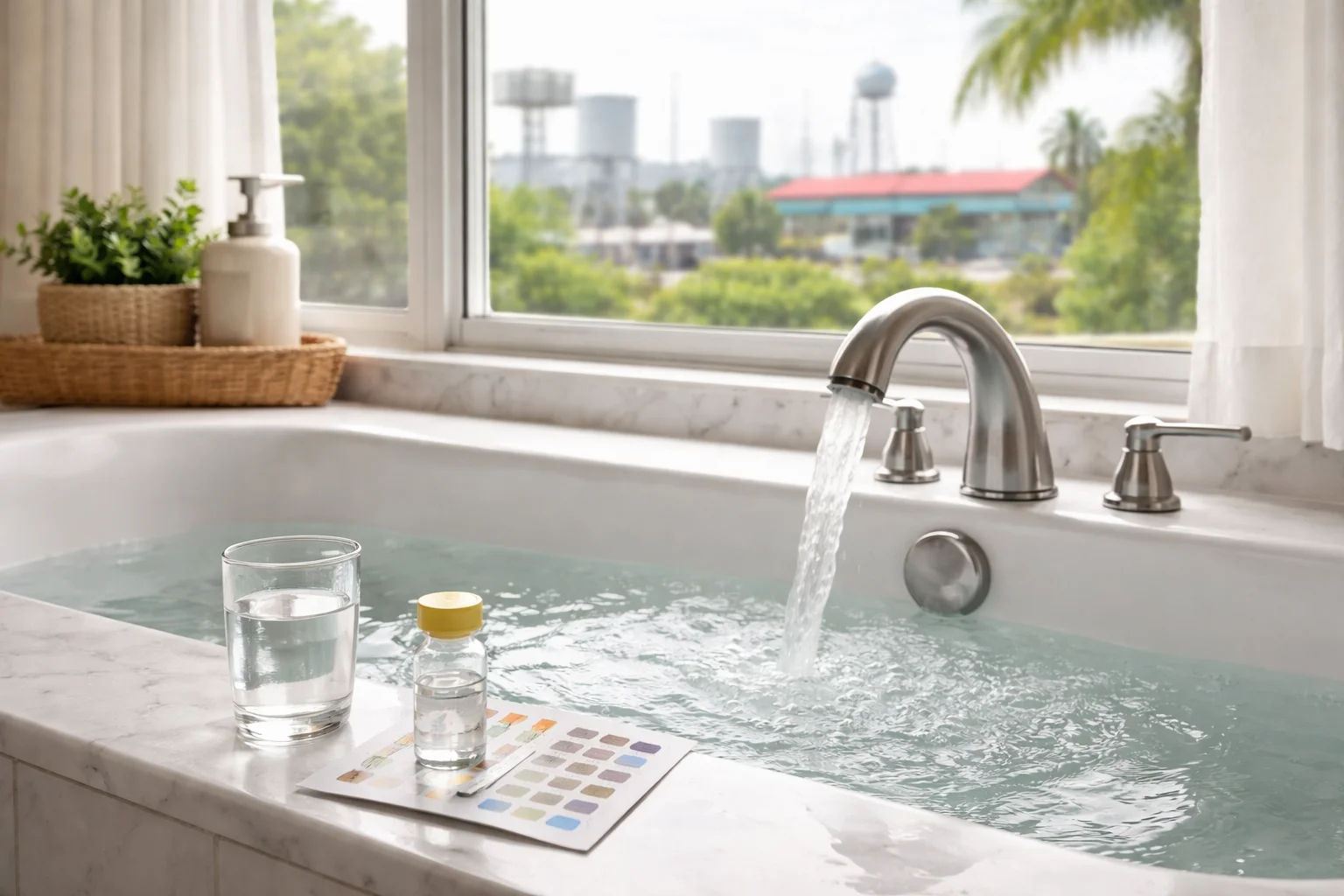 Unhealthy levels of cis-1,2-Dichloroethylene in the water supply of Florida homes