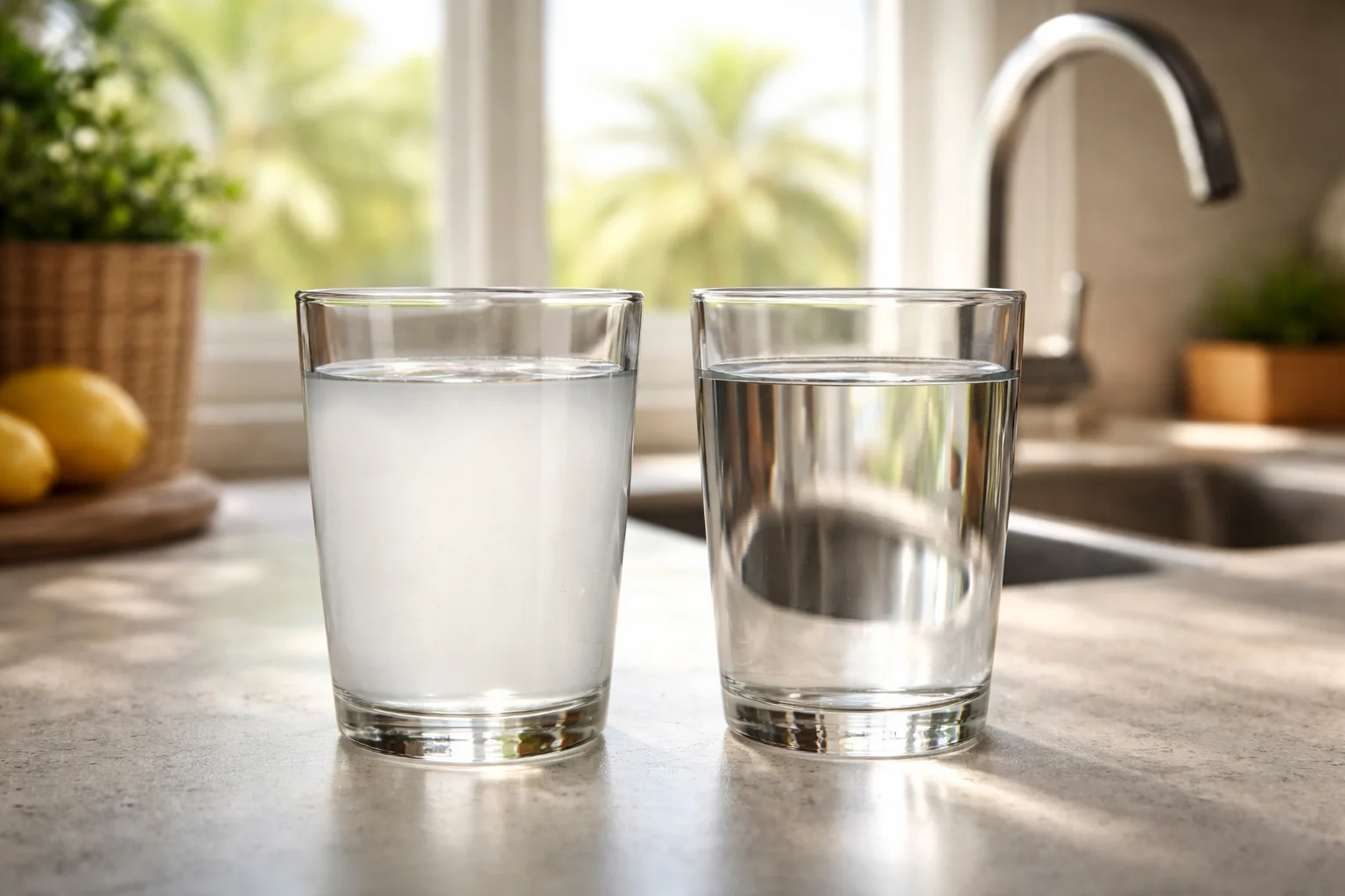 Unhealthy levels of Cloudiness in the water supply of Florida homes