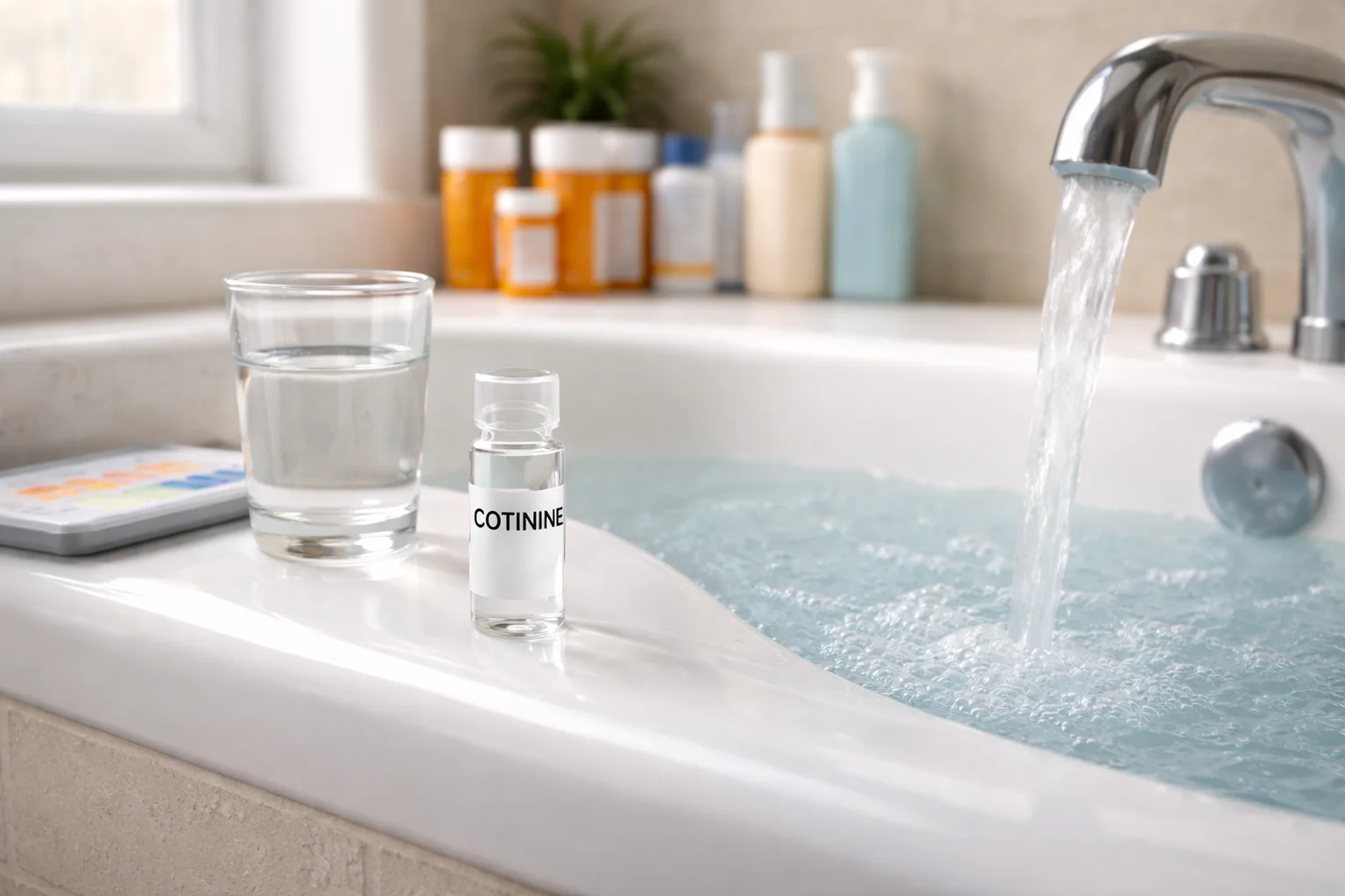 Unhealthy levels of Cotinine in the water supply of Florida homes