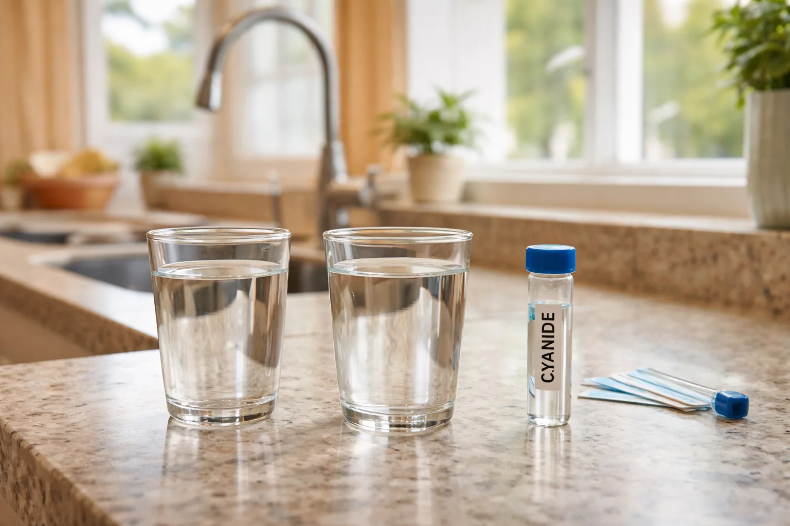 Unhealthy levels of Cyanide in the water supply of Florida homes