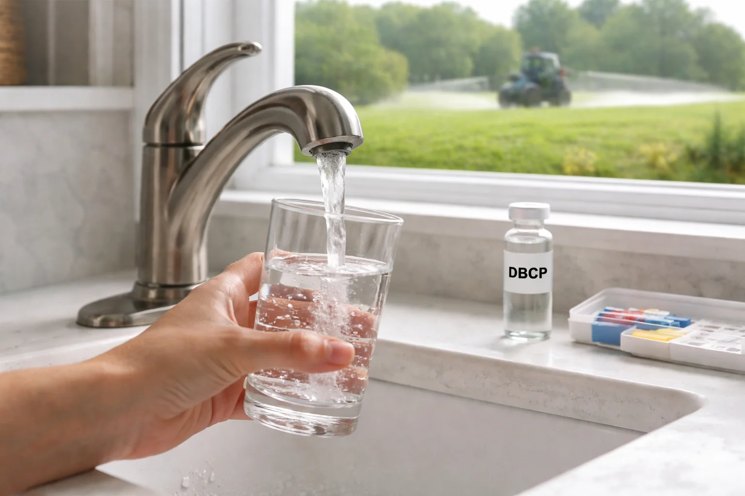 Unhealthy levels of DBCP in the water supply of Florida homes