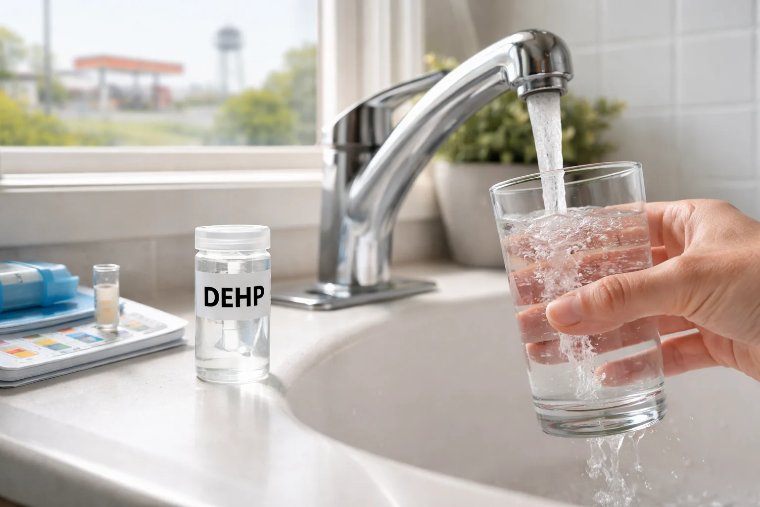 Unhealthy levels of DEHP in the water supply of Florida homes