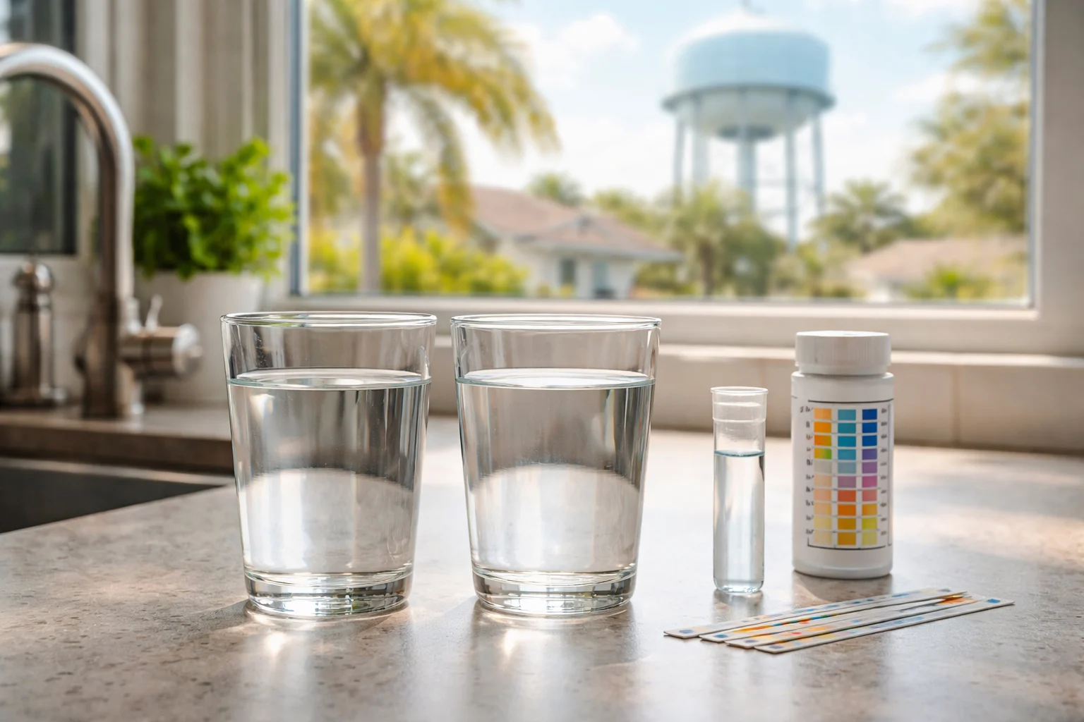 Unhealthy levels of Dibromochloromethane in the water supply of Florida homes