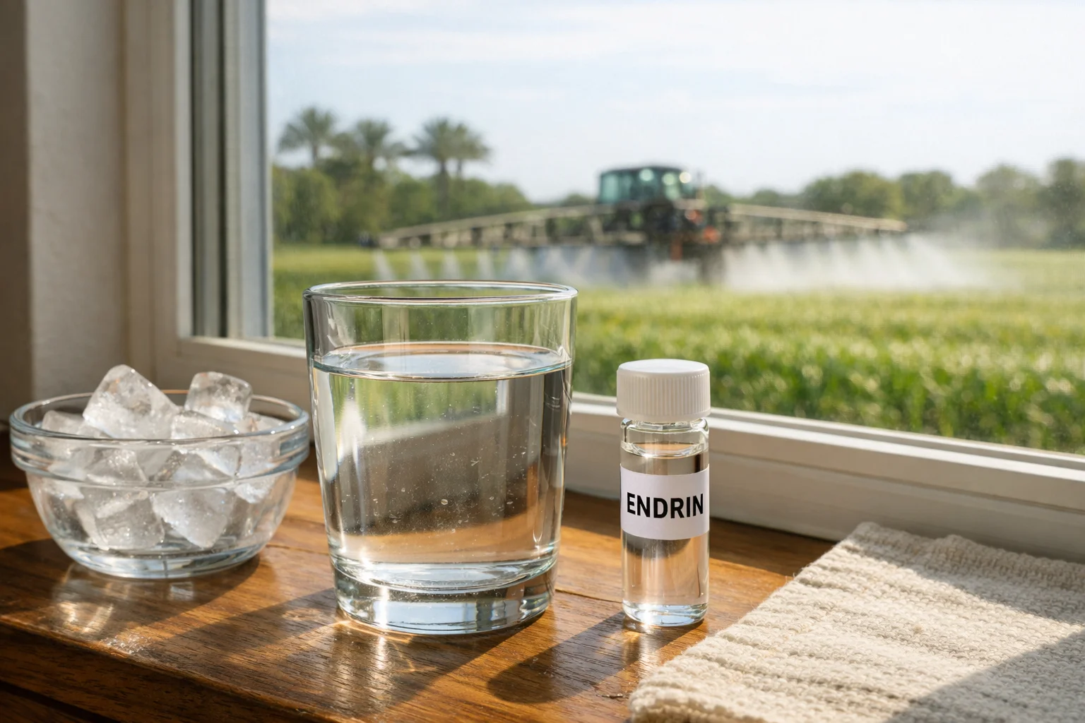 Unhealthy levels of Endrin in the water supply of Florida homes
