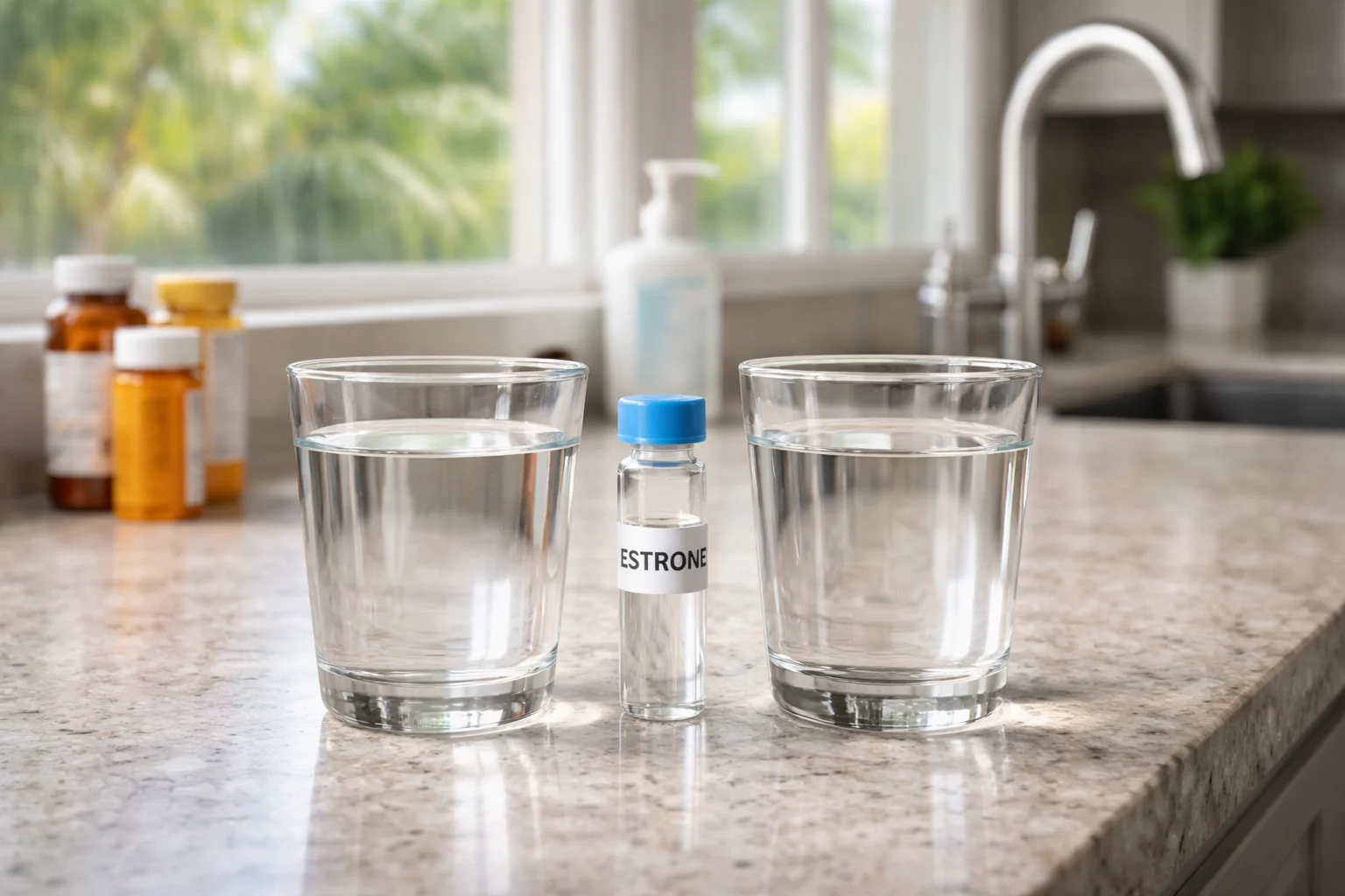 Unhealthy levels of Estrone in the water supply of Florida homes