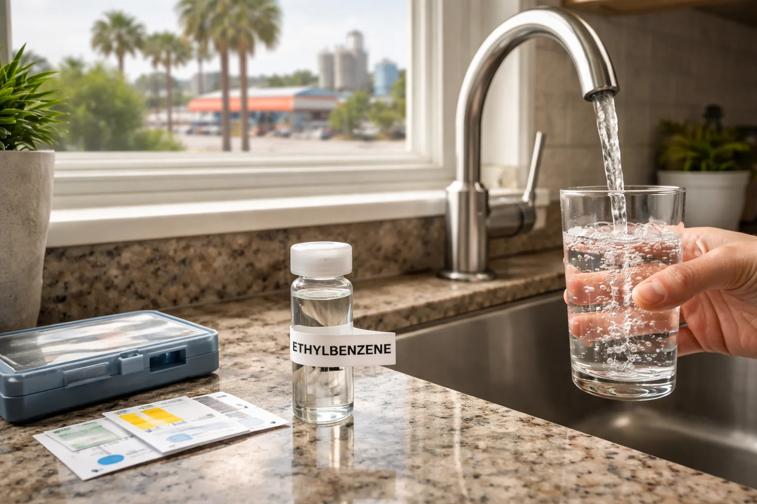 Unhealthy levels of Ethylbenzene in the water supply of Florida homes