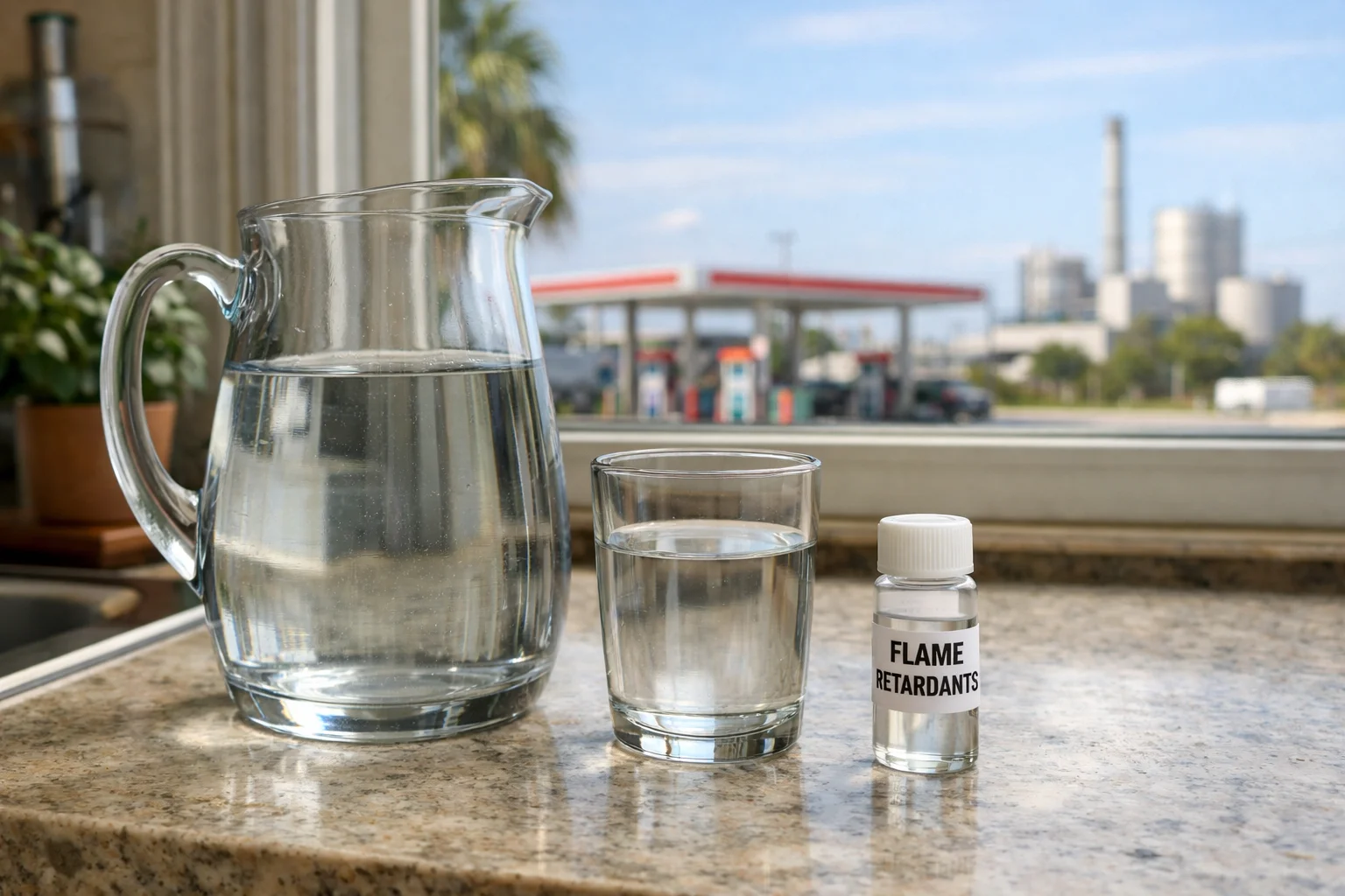 Unhealthy levels of Flame Retardants in the water supply of Florida homes