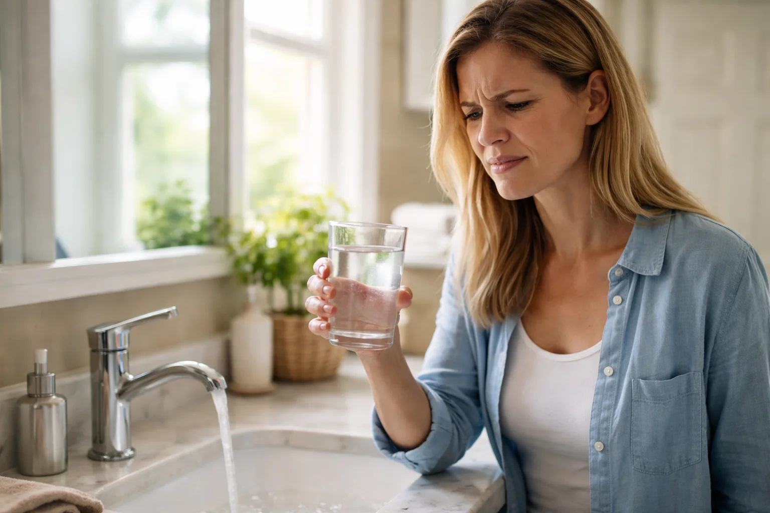 Unhealthy levels of Geosmin in the water supply of Florida homes