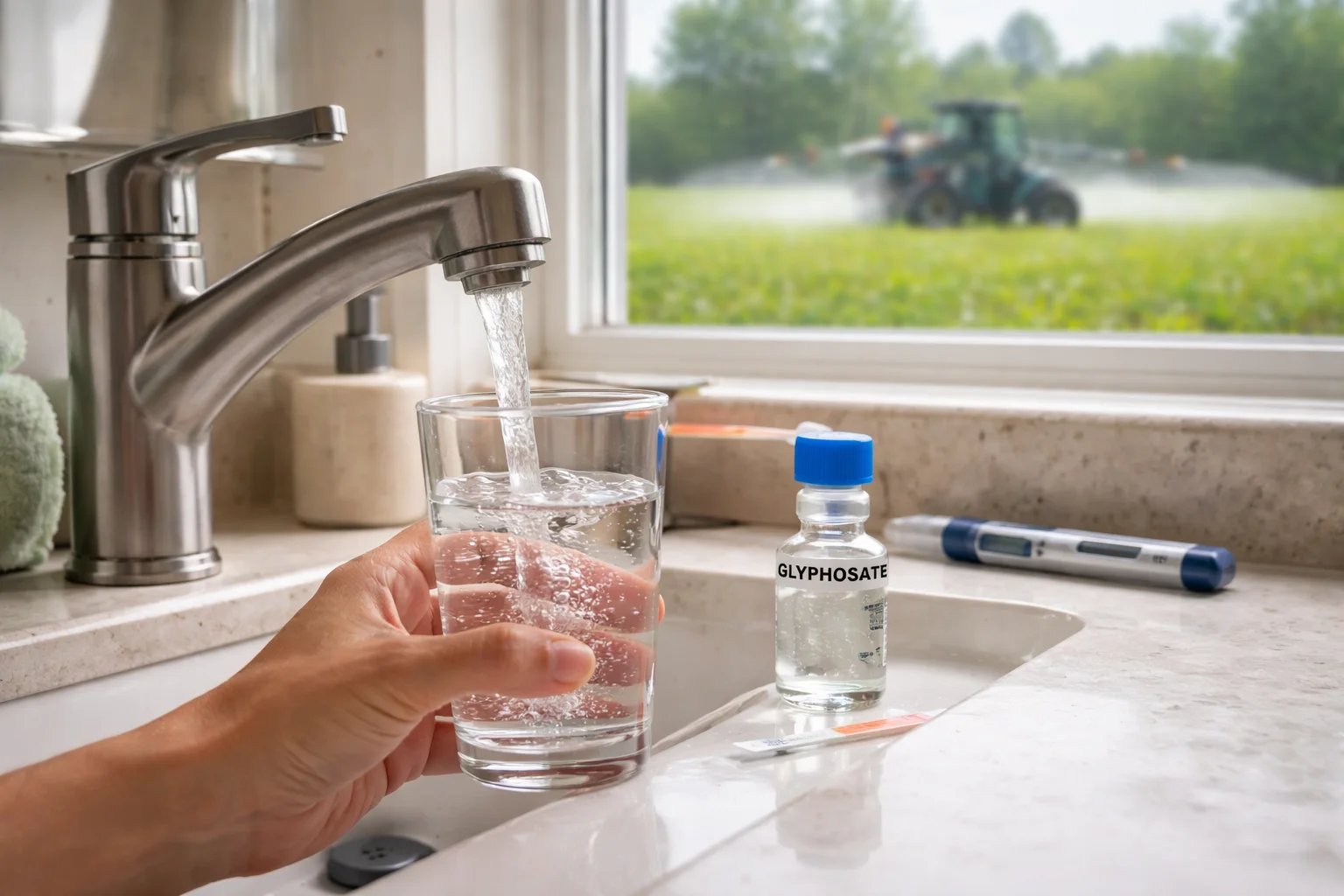 Unhealthy levels of Glyphosate in the water supply of Florida homes