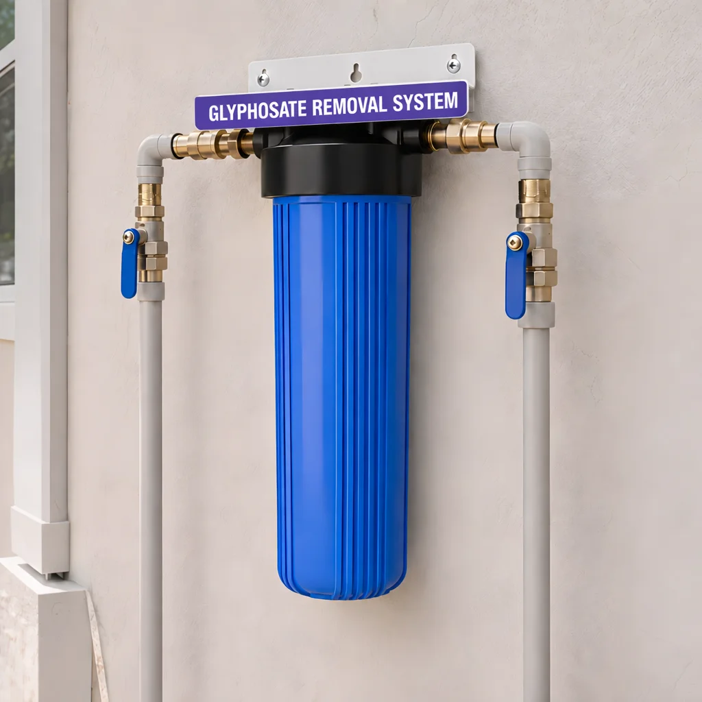 GLYPHOSATE REMOVAL SYSTEM