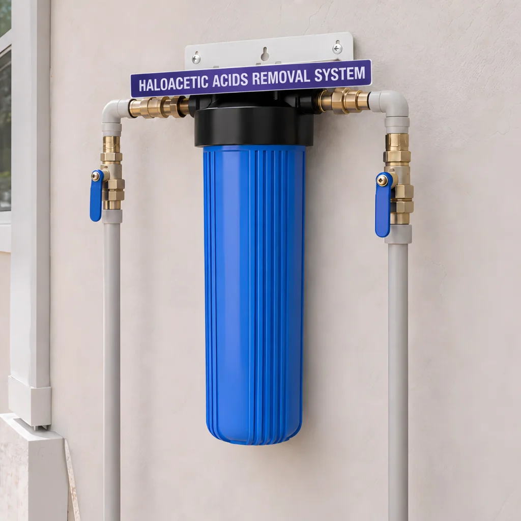 HALOACETIC ACIDS REMOVAL SYSTEM