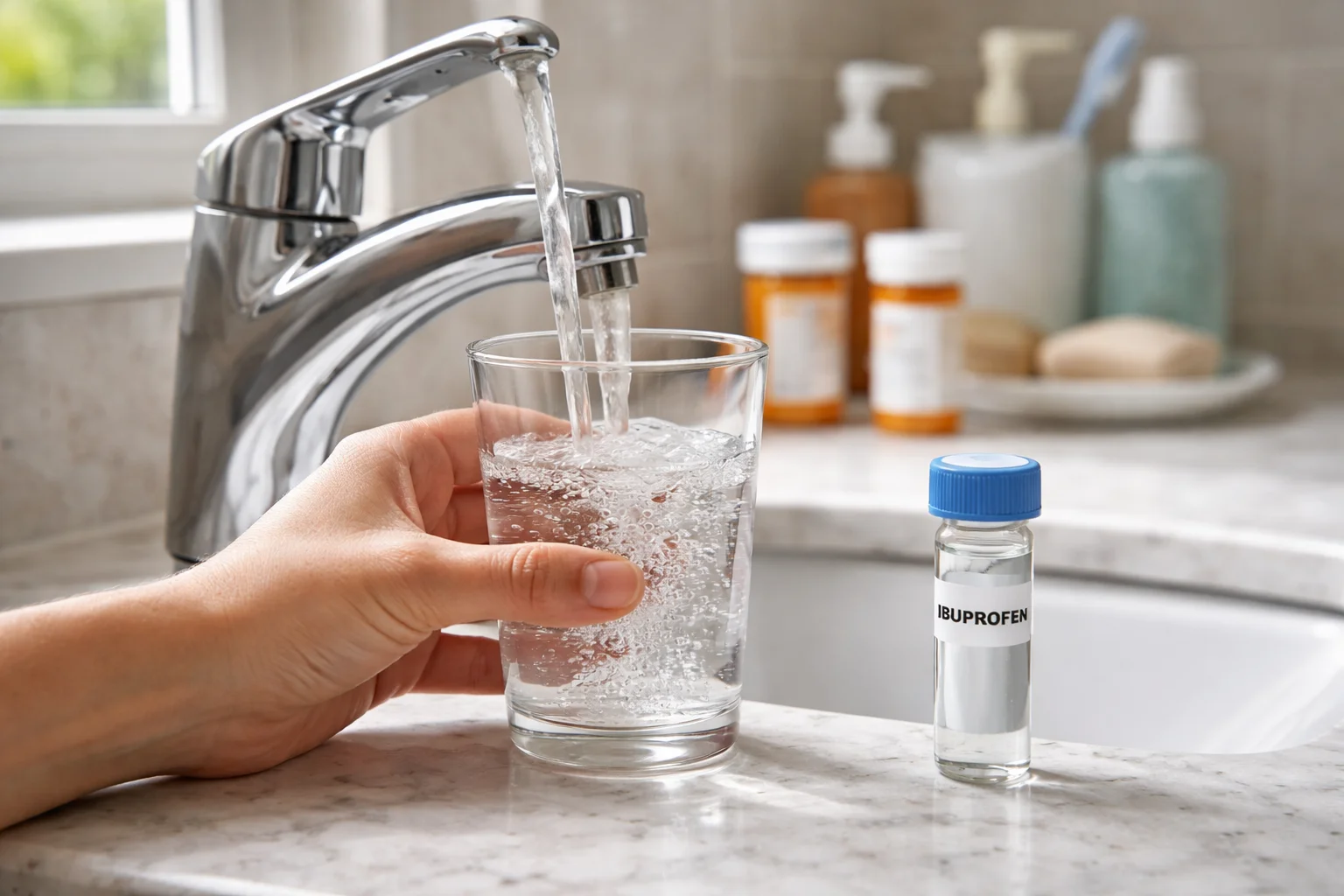 Unhealthy levels of Ibuprofen in the water supply of Florida homes