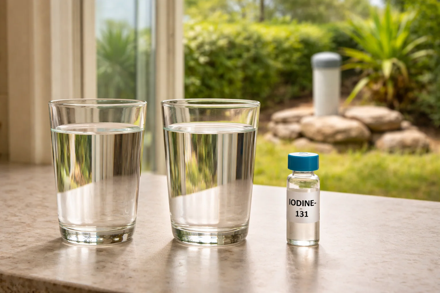 Unhealthy levels of Iodine-131 in the water supply of Florida homes