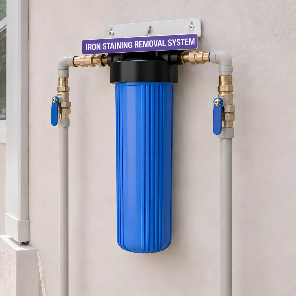 IRON STAINING REMOVAL SYSTEM