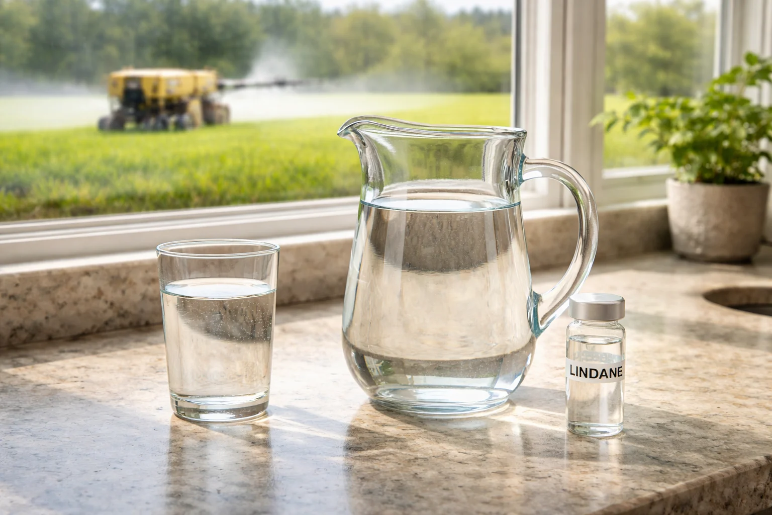 Unhealthy levels of Lindane in the water supply of Florida homes