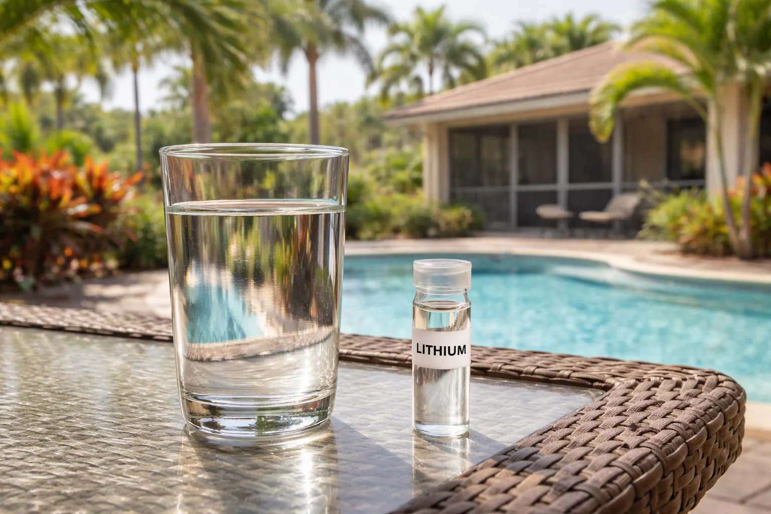 Unhealthy levels of Lithium in the water supply of Florida homes