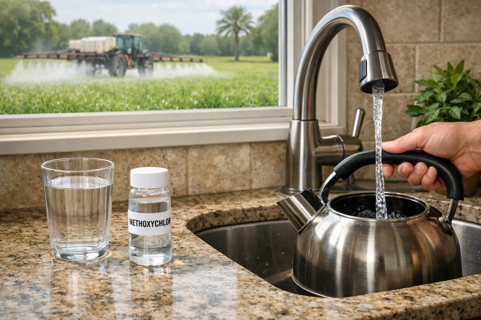 Unhealthy levels of Methoxychlor in the water supply of Florida homes