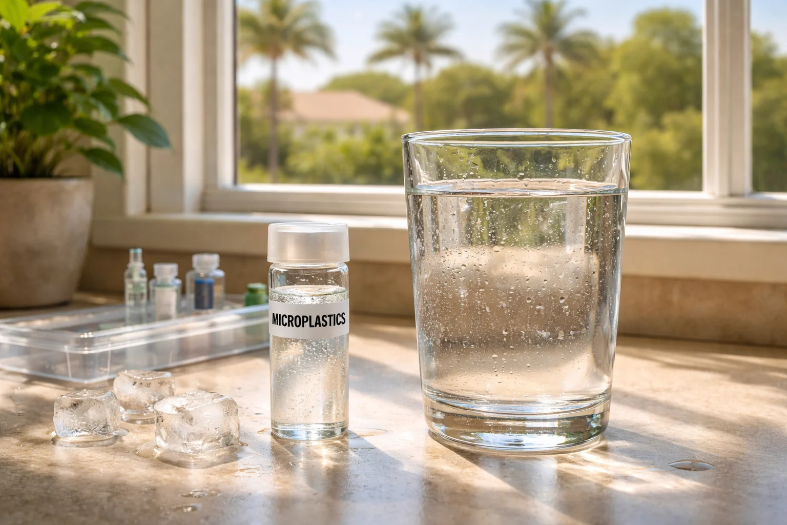 Unhealthy levels of Microplastics in the water supply of Florida homes