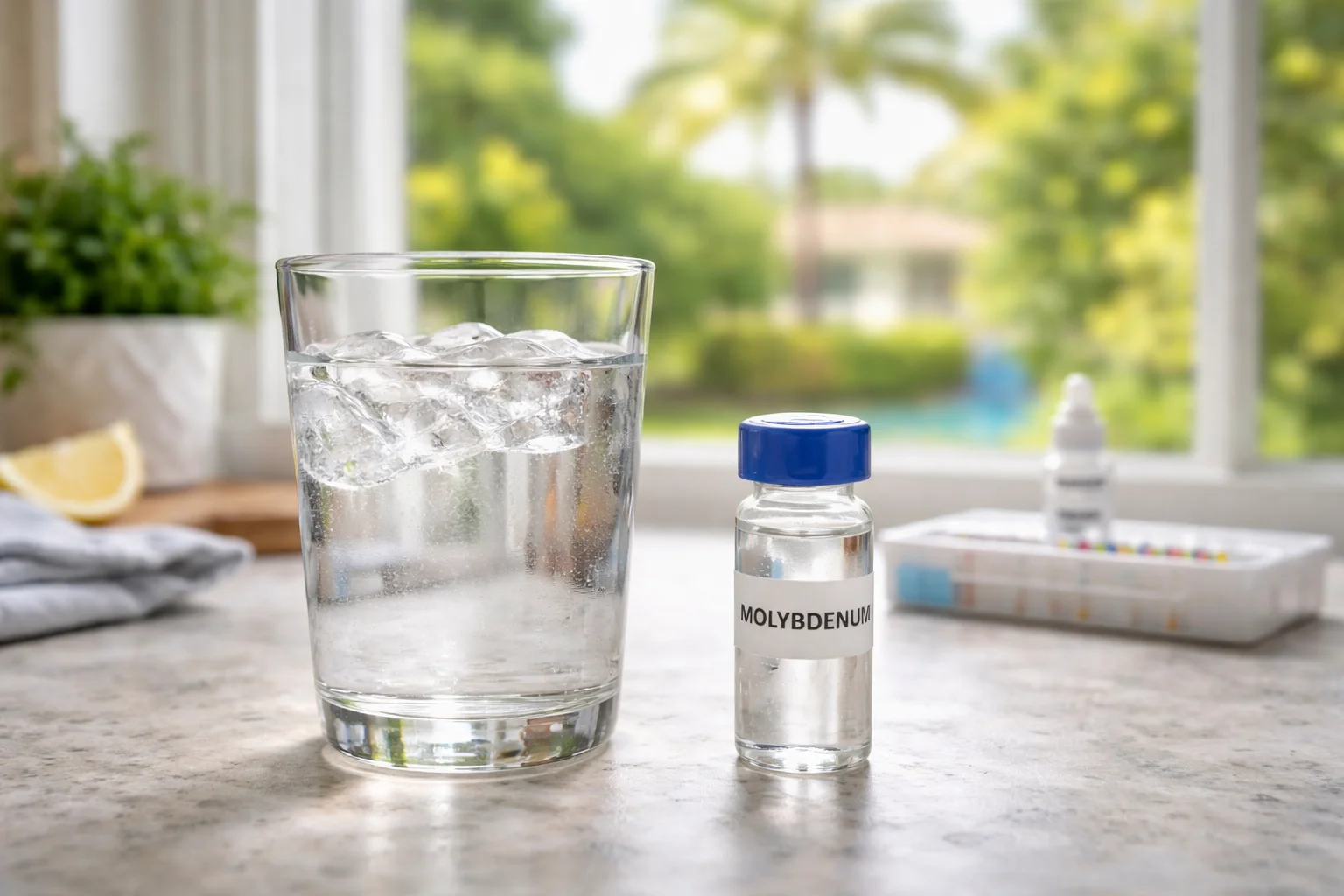 Unhealthy levels of Molybdenum in the water supply of Florida homes